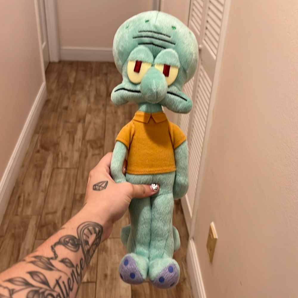 Squidward plush